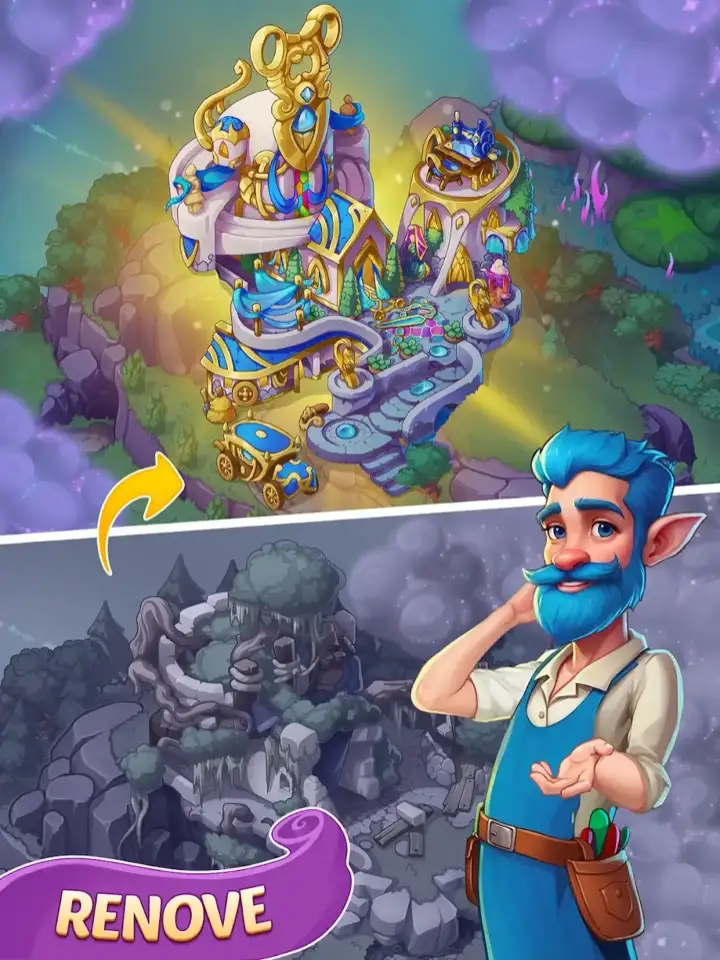 Fable Town: Fundir & Merge 3