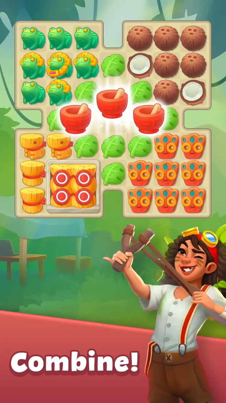 Cradle of Maya: Match 3 Puzzle